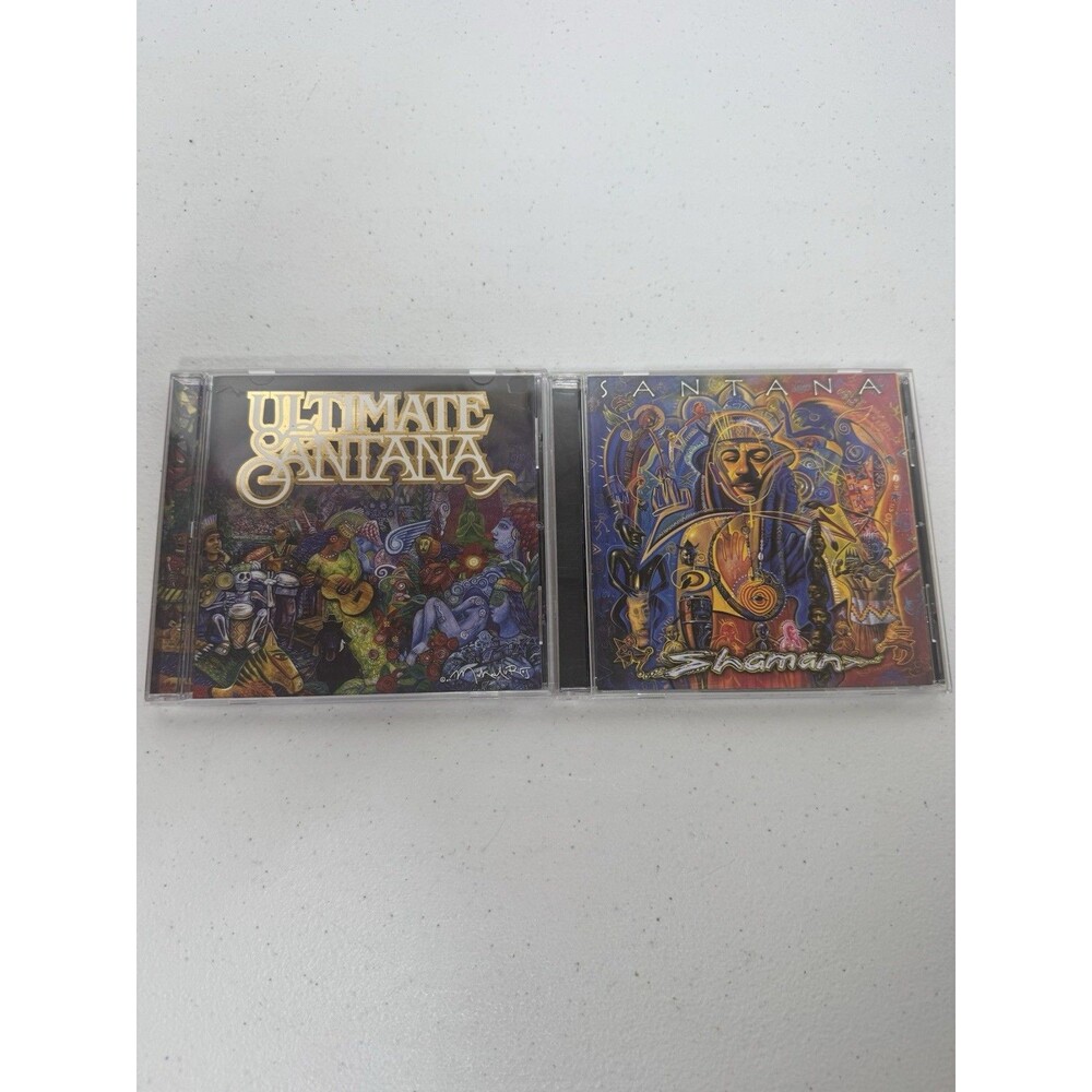 Santana CDs LOT OF 2 Shaman & Ultimate VG Condition